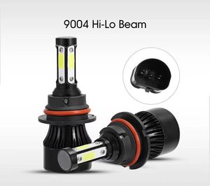 S2สี่ด้านคานเดี่ยว H4 9004 H1 H3 H7 H11 9005 9006 880 881 H8 H16 4000LM ซัง LED ระบบไฟหน้า - Product Image 5