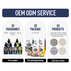 Arena Aglomerante para Gatos al por Mayor de Fábrica OEM/ODM |   Arena para Gatos Mixta de Sodio Mineral, Bentonita, Yuca y <span class=keywords><strong>Tofu</strong></span> - Product Image 2