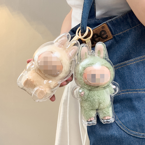 Nhà máy trực tiếp bán nóng chất lượng cao PS rõ ràng bền búp bê hiển thị trường hợp bảo vệ chống bụi và chống mài mòn trong kho - Product Image 5