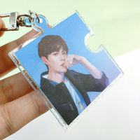 Produsen Penjual Terlaris Gantungan Kunci Akrilik Plastik Anime Lucu Kpop Penggaris Washi Stand