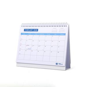 Calendrier de table élégant personnalisé en usine, impression de papier de haute qualité - Product Image 1