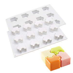 Molde de Silicona para Hacer Velas, Pasteles 3D, Mousse, Helados, Chocolate, Pudín, Decoración de Repostería - Product Image 3
