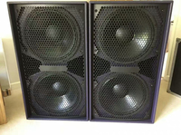 BR218 Double subwoofer 18 "Bass Line Array Haut-parleurs