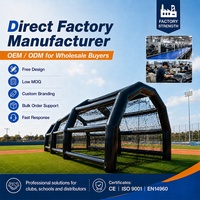 Cage de frappe gonflable commerciale pour le baseball – Fournisseur d'usine d'équipement d'entraînement de baseball extérieur