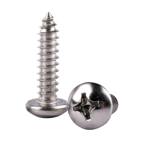 Ekoo thiết kế hiện đại phong cách thép không gỉ chéo Phillips Pan đầu tròn Tự Khai thác gỗ vít cho lan can Cáp - Product Image 3