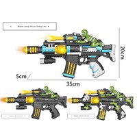 Jouets pour enfants, jouets son et lumière pour garçons, pistolets, musique de simulation pour bébés, mains de sous-machine électrique, saisie