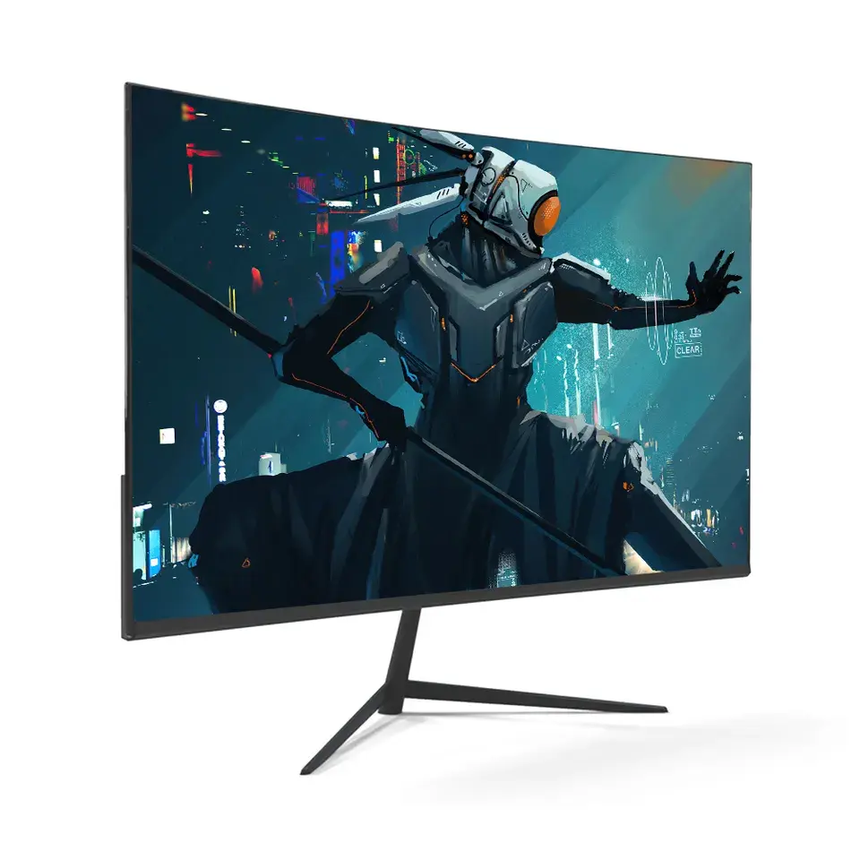 จอภาพสำหรับเล่นเกมแบบโค้งขนาด165Hz จอภาพสำหรับเล่นเกมขนาด Monitor27นิ้ว27Hz