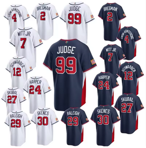 Maillot de baseball classique 2026 Aaron Judge Tarik Skubal 4 Crow-Armstrong Paul Skenes Cal Raleigh Bryce Harper Alex Bregman - Product Image 1