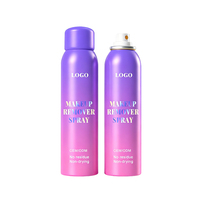 Spray démaquillant nettoyant en profondeur qui laisse la peau souple, complexe de céramides, apaisant et calmant, spray démaquillant clarifiant les pores