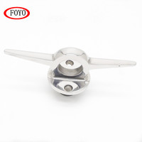 Accessoires pour bateaux Foyo, quincaillerie marine, anneau de levage en acier inoxydable 316 avec étrier pour bateau