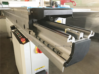 Machine horizontale de panneau à découper de mélamine de contrôle automatique de PLC scie à panneau de table coulissante avec le composant de moteur de noyau