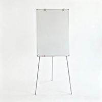 Tableau blanc magnétique standard non pliable sur trépied en aluminium, modèle AF03 OEM pour usage domestique et scolaire