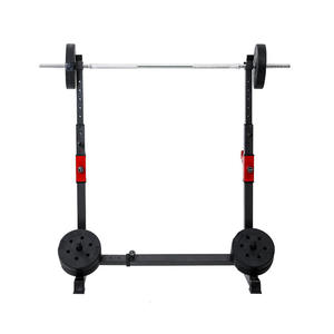 TOPTONS Équipement de musculation professionnel pour la maison : Rack de squat semi-professionnel avec barre de traction et machine d'entraînement de force réglable - Product Image 6
