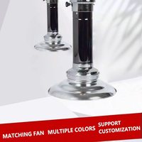 Tuyau d'évacuation de fumée télescopique pour barbecue de table coréen, tuyau de fumée pour barbecue