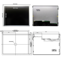 IVO 15.0 "1024*768 panneau LCD M150GWX3 R0 affichage HMI industriel Modules LCD 15 pouces