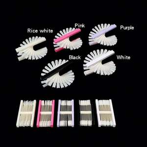 Échantillons de couleurs de vernis à ongles en spirale, <span class=keywords><strong>nuancier</strong></span> de vernis à ongles, présentoir de couleurs de vernis à ongles, présentoir de pointes d'ongles, tableau d'exercices de <span class=keywords><strong>manucure</strong></span> - Product Image 2