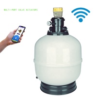 Actionneur de vanne de lavage automatique multiport WiFi ASTALPOOL, filtre à sable intelligent à lavage automatique