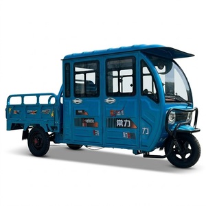 Tricycle Chang-Li avec cabine à double rangée, carrosserie ouverte, capacité de charge de 400 kg, trike de fret pour livraison agricole, produits les plus vendus - Product Image 3