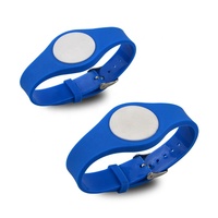 Vente en gros HF 13.56Mhz Bracelet en silicone RFID NFC étanche pour le suivi de sécurité