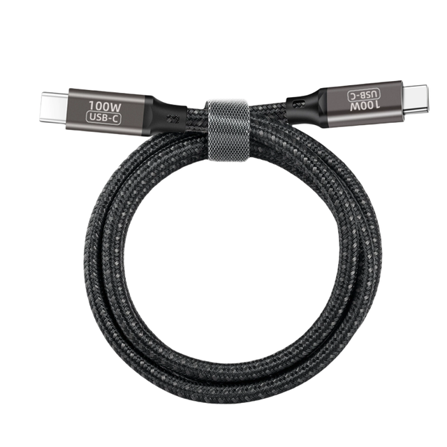 3m 100W USB C to USB C PD Fast Charging Cable with USB 2.0 Data Transferring for Smartphone