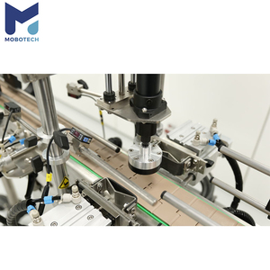 Một Dây Chuyền Đóng Gói Chì<span class=keywords><strong>a</strong></span> Khó<span class=keywords><strong>a</strong></span> Trao Tay Hoàn Chỉnh Cho Toàn Bộ Dòng Máy Chiết Rót Và Đóng Nắp Chai Chất Lỏng Và Máy Dán Nhãn - Product Image 6