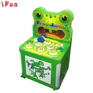 Arcade Indoor Ticket Redemption Game Crazy Frog Hit Hammer Kids Game Machine Hot Sale In India