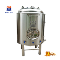 Fournisseur chinois 1bbl 2bbl 5bbl 10bbl équipement de réservoir bbt brillant vertical en acier inoxydable pour le brassage de la bière