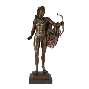 Decoración de jardín Tamaño real Fundición Bronce Griego <span class=keywords><strong>Apolo</strong></span> y Daphe Estatua Escultura - Product Image 5