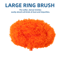 Brosse à poussière rotative en microfibre pour nettoyage des coins, dépoussiérage, nettoyeur de ventilateur de plafond en chenille