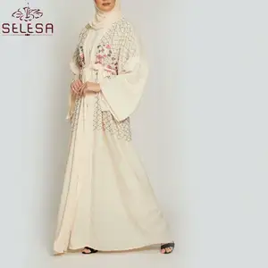 Moda Hotsale Boutique Muslim Dresses Dubai Islamic Scarf Hijab Women Designer Abaya