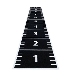 Verde <span class=keywords><strong>terra</strong></span> su misura nero resistente in plastica artificiale prato per la piena potenza di gioco dello stesso stile Area di formazione privata con Push slitta - Product Image 1