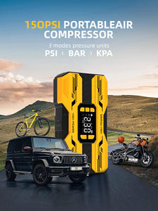 Arrancador de Coches Portátil 6 en 1 OEM ODM con Inflador de Alta Potencia y Banco de Energía <span class=keywords><strong>para</strong></span> Kit de Emergencia de Camiones - Product Image 2