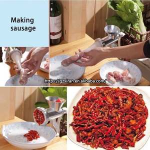 Kitchen Meat Grinder SS Handheld Sausage Noodle Dish Crank Household Kitchen Hand Crank Meat Mincer Grain Manufacturing Machine - Product Image 6
