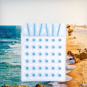 Tapis flottant de luxe 1,88 m x 71 cm, couleurs estivales, structure gonflable pour divertissement aquatique - Product Image 2