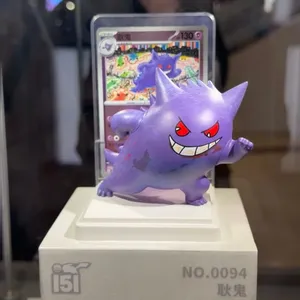 Nuevo Set de Caja Sorpresa de Figuras Coleccionables de Pokémon PTCG 151 de Cuero Genuino, Tarjetas de Juego Chinas, Modelo Coleccionable, Regalo de <span class=keywords><strong>Cumpleaños</strong></span> - Product Image 4