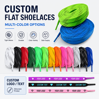 Lacets de chaussures ovales bicolores en polyester personnalisés, lacets épais tressés colorés pour baskets, vente en gros, usine OEM Mingjia