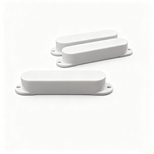 Soporte de Base de pastilla de guitarra de carcasa cerrada ABS al por mayor cubierta de Guiyat <span class=keywords><strong>Picku</strong></span> de moneda única para montaje de construcción de pastilla de estilo ST - Product Image 1