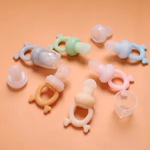 Mordedor suave de silicona para la dentición del bebé, juguete seguro para la dentición del bebé