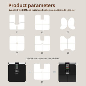 Balance connectée intelligente Uniqus 320 mm carrée à détection tactile Bluetooth avec écran couleur grande capacité - Product Image 4