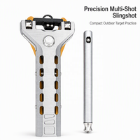 Nouvelle catapulte à fronde semi-automatique portable pour la chasse en plein air, la compétition de tir, les frondes et accessoires, balle métallique 8 mm