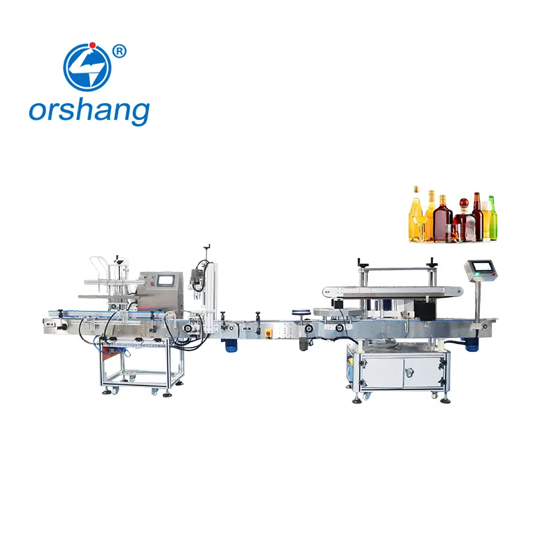 Automatic Perfume Bottle Capping Machine Filling Machine Production Line Gear Pump Filling Capping Machine Line