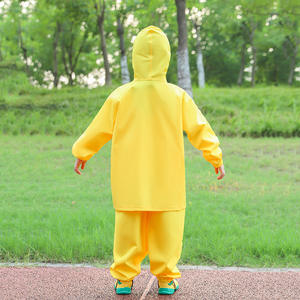 Impermeable de Doble <span class=keywords><strong>Capa</strong></span> Estilo Asiático Anji, Talla XL, Poncho Impermeable para Niños y Niñas, con Logotipo en Relieve, Ropa de Lluvia para Viajes - Product Image 3