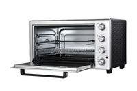 Four électrique à convection 65L, grille-pain professionnel avec porte en verre double couche et 4 boutons réglables