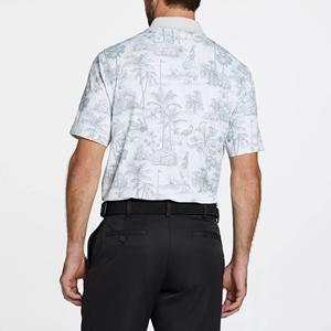 OEM Chemises de golf haute performance sport Logo personnalisé Polyester Dry-fit 88 Polyester 12 Spandex Polo de golf - Product Image 2