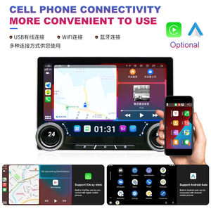 Phổ 2K Màn Hình Android13 Đôi Núm Xe Đa Phương Tiện Máy Nghe Nhạc TS18 11.5 "FM AM Carplay GPS Navigation Đài Phát Thanh Xe Tự Động Stereo - Product Image 3