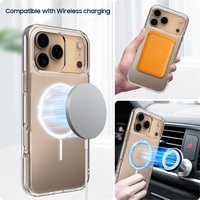 Vente en Gros pour Coque de Téléphone Mobile Magnétique Simple Anti-jaunissement HD Transparente Série iPhone 17 pour iPhone 17 Pro Max