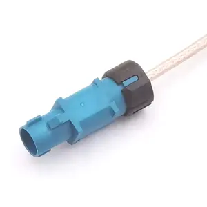 Terminal eléctrico para coche, conector RF E110P12005 automotriz, código Z, cable hembra FAKRA