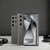 Smartphone Android 15 S26 Ultra 5G Terlaris 6G+128GB Deca Core Layar HD Besar Ponsel Gaming Tidak Terkunci