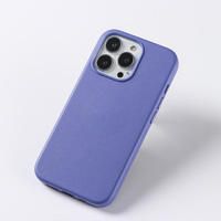 Étui de téléphone en cuir magnétique avec animation pop-up du logo officiel pour iPhone 15 14 13 12 11 Pro Max