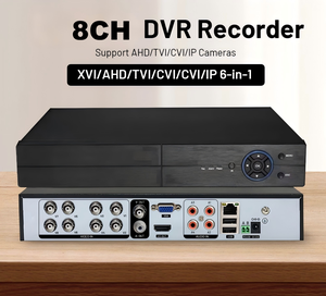Enregistreur vidéo numérique 8CH 4K 8MP AHD <span class=keywords><strong>DVR</strong></span> HVR 6 en 1 CVI TVI 1080P avec audio numérique pour caméra de sécurité analogique CCTV - Product Image 1